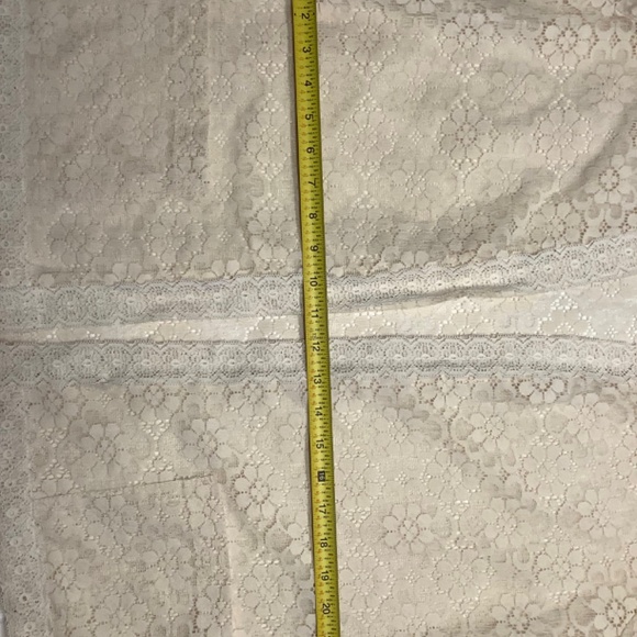 Vintage, Little House Creation, XL, Ivory/Cream, Lace, Coverlet/Jacket - Picture 6 of 7